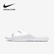 Nike Mens Victori One Shower Slides - White รองเท้าแตะผู้ชายสำหรับอาบน้ำ Nike Victori One - สีขาว