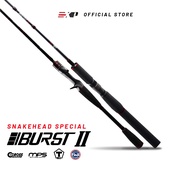 EXP Burst II Rod Casting BC Baitcasting Spinning Joran Haruan Toman Fuji Carbon
