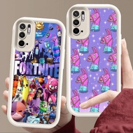 Case for Xiaomi Redmi Note 11T 11s 10s 10 SE 10T 11 Pro 5G Soft White E111 Fortnite game