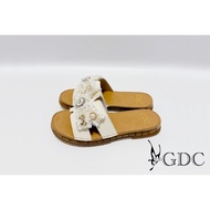 Small Leaf Shoes Shoes (20013 Beige) [Hot-Selling Praise] GDC Retro French Ribbon Bow Soft-Soled Fla