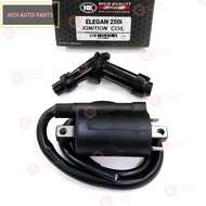 IGNITION PLUG COIL & SPARK PLUG CAP - MODENAS - ELEGAN 250i/ KYMCO - DOWNTOWN 200i/ 300i (NK)