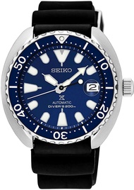 SEIKO SRPC39J1 Made in Japan SEIKO PROSPEX MINI TURTLE Diver Sea Series AUTOMATIC 23 Jewels Analog Date Stainless Steel Case Silicone Strap WATER RESISTANCE CLASSIC UNISEX WATCH