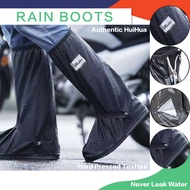 HuiHua Waterproof Rain Boots for Men Thickened Boots for Rain Anti-Slip Rain Shoe Cover for Men