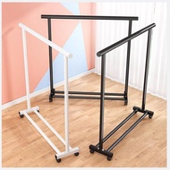 Simple clothes drying rack, single-pole balcony clothes drying rack, household bedroom clothes dryin