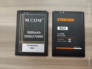 Battery Batre Baterai Double Power Mcom Evercoss M60