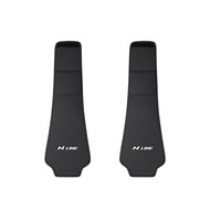 2Pcs Quality Leather Car Seat Headrest Covering Accessories For Hyundai Palisade Bayon Tucson Inster