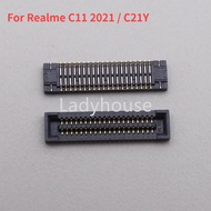 1pc FPC Connector On Motherboard For Realme C11 2021 / C21Y On Board 40pin FPC Connector