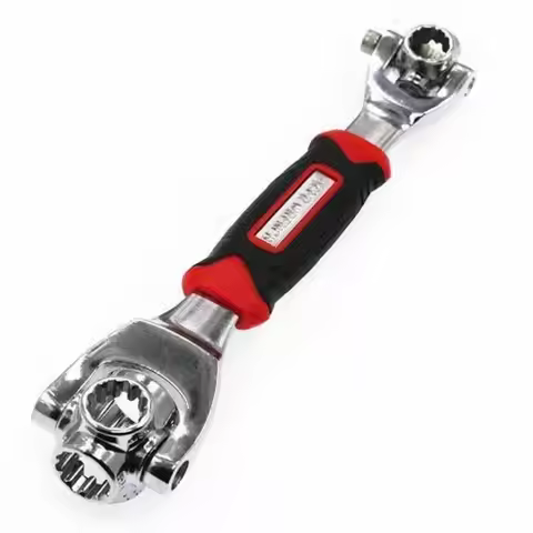 Universal Socket Wrench Multifunctional Eight In One Hexagonal Plum Blossom 360 Degree Rotating Mult