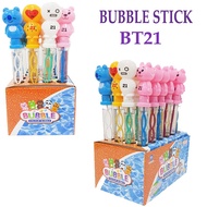Toy Bubble/Bubble Soap Stick Cartoon Character Foam Bubble Stick Outdoor Soap