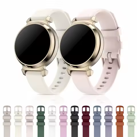 Women's Watch Strap For Garmin Lily 2 Smartwatch Band Soft Strap Expandable Clasp Multi-Color Option