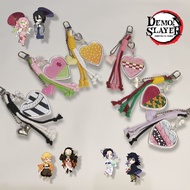 Charm Bag Demon Slayer Couple Keychain Mitsuri Iguro, Nezuko Zenitsu, Shinobu Giyu