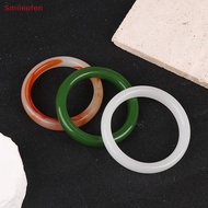[Smileofen] Jade Bangle Bracelet Charm Jewellery Fashion Accessories Lucky Amulet Gifts For Women ne