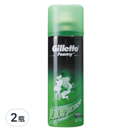 Gillette 吉列 刮鬍泡 檸檬  210g  2瓶