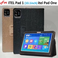 For ITEL Pad 1 10.1" Thinner PU Case itel Pad One 4G 10.1 inch Pad1 PadOne Magnetic Flip Stand Cover