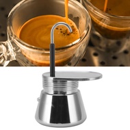 【COD】Moka Pot กาต้มกาแฟสด หม้อMoka เครื่องชงกาแฟแบบพกพา สแตนเลส ประเภทอิตาลี DIY กำลังการผลิตขนาดใหญ่ น้ำหนักเบา