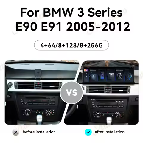 14.9 Inch Screen Carplay For BMW X3 Series E90 E91 2005-2012 Car Multimedia Player GPS Navigation Ca
