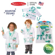(ของแท้ USA) ฟรีไซส์ เด็กสูง 100-140 cm ชุดคุณหมอ ชุดแฟนซีเด็ก ชุดพยาบาล Doctor Costume Melissa & Do