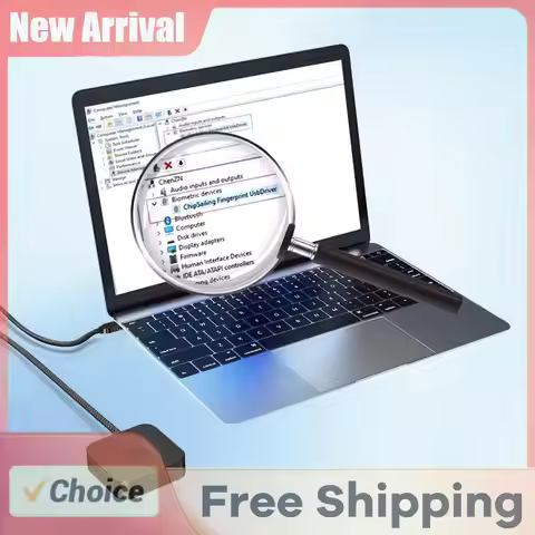 For Windows Hello Fingerprint Reader Portable USB Fingerprint Logger Biometric Fingerprint Login Rea