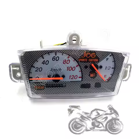 Motorcycle Speedometer Speed Meter For YAMAHA JOG 50/90 ZR 60km 120km odometer meters total instrume