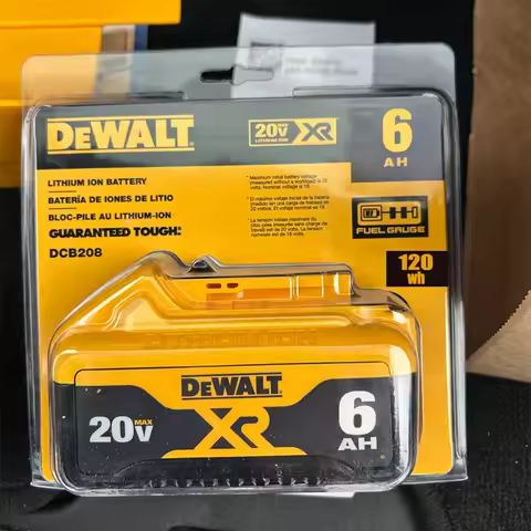 Original DEWALT battery，20V,，6AH， rechargeable lithium-ion battery， DCB115， DCB118,，Dewalt tool batt