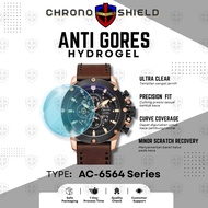 Anti-Scratch Hydrogel for Alexandre Christie AC 6564 AC 6564MC Chronograph