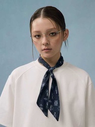 LR MADE 25SS Full Print Atmosphere Anti-Wrinkle Styling Scarf Scarf Silk Scarf Square Scarf 2 Pieces