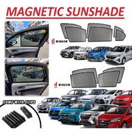 Perodua Car Window Cover OEM Magnetic Sunshade ATIVA AXIA BEZZA ARUZ VIVA KANCIL KENARI KELISA MYVI 