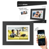 8” WiFi Digital Photo Frame | Send Photo or Video from Phone to Digital Picture Frame with Free Phot