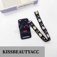 SOFT CASE KARAKTER DISNEY DOMPET KOIN + GANTUNGAN TALI HP XIAOMI/REDMI NOTE 7/REDMI NOTE 7 PRO/TOP Q
