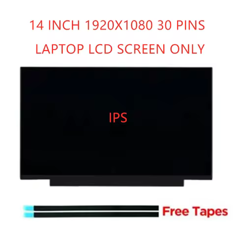 14.0 inch FHD 1920x1080 edp 30pin lcd screen for Lenovo ideapad 3-14ARE05 3-14IIL05 3-14IML05