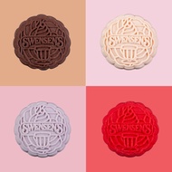 Swensen's Twilight Set mochi-snowskin Ice Cream Mooncake 4pcs Set (Sticky Chewy Chocolate. Strawrry, Ube &amp; Lychee Rose)