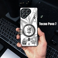 HP Tecno Pova 7 Case - Tecno Pova 7 Glass Softcase - Casing Tecno Pova 7hp - Tecno Pova 7 Silicone -