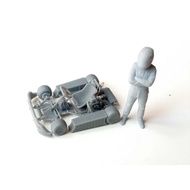 Raw Gocart Figure Driver Scale 1:64