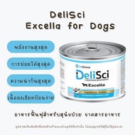 Vetsynova DeliSci Excella อาหารสำหรับสุนัขป่วย หลังผ่าตัดหรือกำลังพักฟื้น ให้พลังงานสูง ขนาด 185 g.