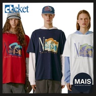 [TEKET] Noise Layered Hooded Tee / 3 color