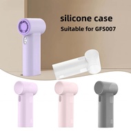 Handheld Fan Silicone Fan Protective Cover Washable High Elasticity Fan Case for GFS007