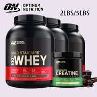 Optimum Nutrition Gold Standard Whey (2lbs/5lbs)-Whey  Protein ,Gain muscle