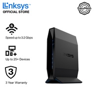 Linksys E8450 Dual-Band AX3200 WiFi 6 เราเตอร์ รองรับการขยาย WiFi ด้วยเทคโนโลยี EasyMesh รับประกัน 3ปี E8450 One