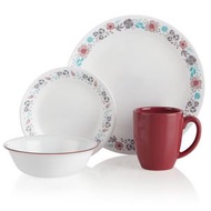 CORELLE NORDIC BLOOM 16-Piece Dinnerware SET