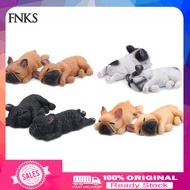 [Ready stock]  Cute Sleeping Dog Fridge Magnetic Sticker French Bulldog Mini Toy Magnet Decor