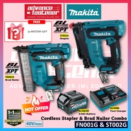 Makita 40Vmax XGT Cordless Combo ( FN001G Cordless Brad Nailer / ST002G Cordless Stapler)