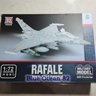 Dassault Rafale - Multi-Role Fighter Aircraft + Cool Stand - Xuja Block Model 1/72 - Military Aircra