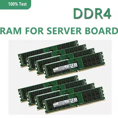 For DDR4 16GB 8GB 32G 4GB 2666MHZ 2400MHz ECC Udimm RAM P11C-I/NGFF2280 Server Workstation