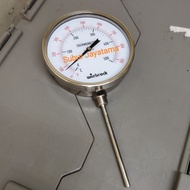 Thermometer Gauge Stainless Racket 500 Degree Celsius 6 "Inch