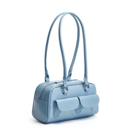 Women's Trendy Bowling Bag  Boston Tote with Shoulder Strap Versatile Y2K