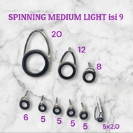 Medium Light / K series guide fishing rod Ring