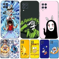 case For Samsung Galaxy M62 F62 4G Case Silicon Phone Back Cover Soft black tpu m625 Laughing Joker 