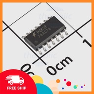 [3 Pieces]- 74AC74SC IC Flip Flop D-Type Positive Edge 165MHz, 14-SOIC Tin Phat Electronics