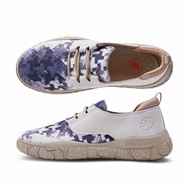 UIN Bardenas III รองเท้าผ้าใบแฟชั่นของผู้หญิงรองเท้าเดินทางของผู้หญิงทาสีศิลปะ