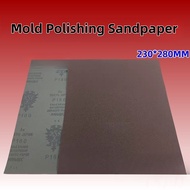 Mold Polishing Sandpaper Red Sand Paper 150#/240#/320#/400#/600# 230*280MM